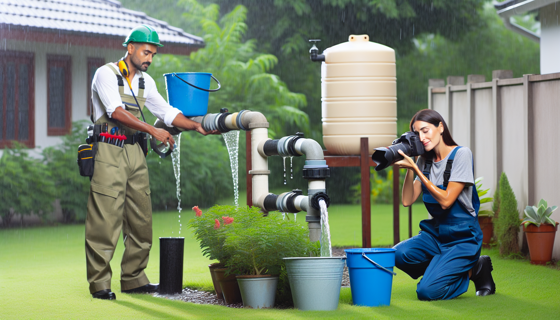 From Drizzle to Downpour: The Powerful Benefits of Rainwater Harvesting for a Thriving Garden - sustainable eco-friendly living guide